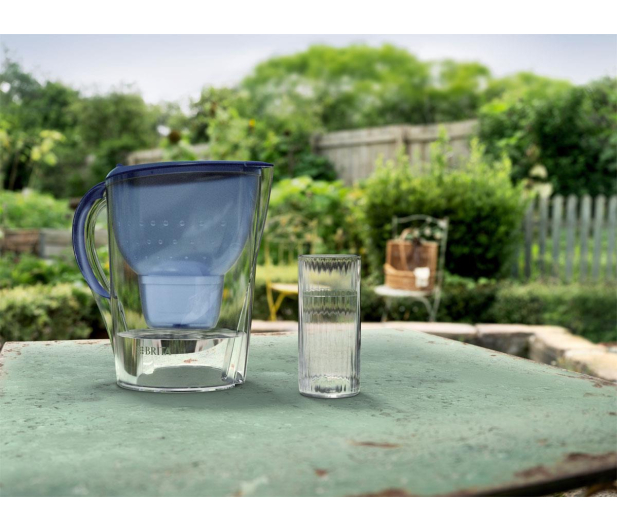 Brita Dzbanek Marella XL niebieska + 4 wkłady filtrujące MAXTRAPRO - 1533417 - zdjęcie 5